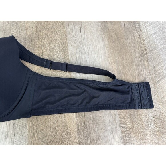 Catherines Uplifting Plunge Bra 50C Black Lightly Lined Med. Coverage Underwire - Picture 5 of 8